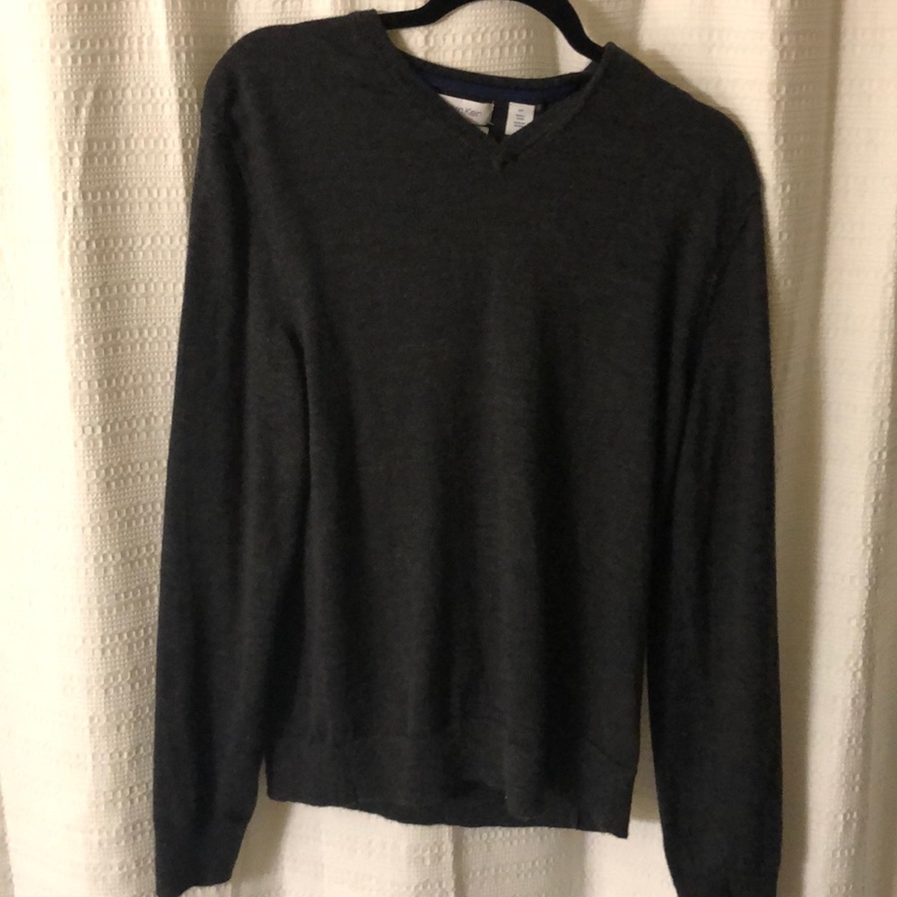 Gray Calvin Klein Sweater